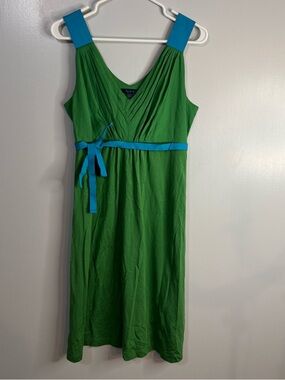 Boden Green Sleeveless Summer Dress Size 10